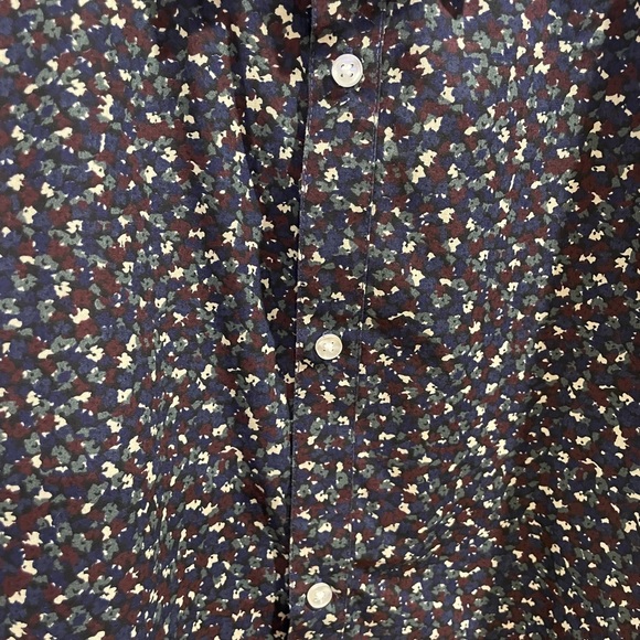 H&M Slim Fit Patterned Button-Up Shirt - Medium - Picture 3 of 4